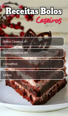 Receitas de Bolos Caseiros android App screenshot 0