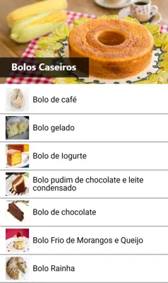 Receitas de Bolos Caseiros android App screenshot 3